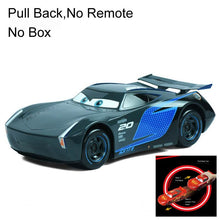 Original Disney Pixar Cars 22cm Remote Control Lighting McQueen Cars Jackson Storm Car Cruz Ramirez for Toys Kids Birthdays Gift