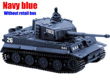 JSXuan brand new TIGER RC Battle Tank 14CH 1:72 Scale Remote Control Simulated Panzer Mini Tank Children Toys Gift
