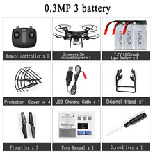 RC Drone Quadcopter With 1080P Wifi FPV Camera RC Helicopter 20-25min Flying Time Professional Dron 720p Quadcopter Drone