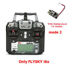 FLYSKY FS-i6X FS i6X 10CH 2.4GHz AFHDS 2A RC Transmitter With X6B iA6B A8S iA10B iA6 Receiver for RC FPV Racing Drone Retailbox