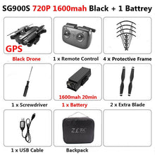 SG900-S SG900 Profissional Drone with Camera 1080P 4K HD GPS WiFi FPV 20Min Flight Time Wide Angle RC Quadcopter Helicopter Toys