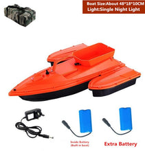 Free Bag Fixed Speed Cruise Function Remote Control RC Fishing Bait Boat 2 Motors 500M RC Nest boat finder With Dual Night Light