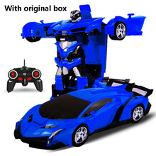 New Rc Car Deformation 2 in 1 RC Car Driving Sports Cars drive Deformation Robots Models Remote Control Car RC Fighting Toy Gift