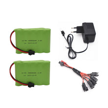 6v 3000mAh Battery with Charger For RC Cars Robots Tanks Gun Boats 6v NiMH Battery AA 2400mah 6v Rechargeable Battery Pack