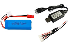 7.4V 450mAh Lipo Battery and USB Charger for WLtoys K969 K979 K989 K999 P929 P939 RC Car Parts 2s 7.4v Battery 3pcs
