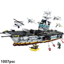 Enlighten Building Block Military Battle Sea Force Apache Raid 3 Figures 280pcs Educational Bricks Toy Boy Gift