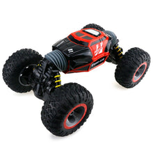 Rc Car 2.4Ghz 1/16 4WD Remote Control Car Amphibious Vehicle Double-Sided Stunt Car RC Stunt Car Vehicle Toy Xmas Gifts