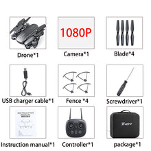 Drone optical flow hover folding fixed drone HD Aerial Photography 1080p wifi fpv Rc Helicopter Dron Quadrocopter RC Drone toy