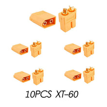 10PCS Of XT60 XT-60 / XT60+ / XT30UPB Male Female Bullet Connectors Plugs F XT60 For RC FPV Lipo Battery RC Quadcopter (5 Pair)