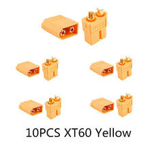 10/20PCS XT60 Black/Blue /XT60+/XT30UPB/ XT60-E/XT60-L Male Female Bullet Connectors Plugs For RC Lipo Battery Quadcopter Drone