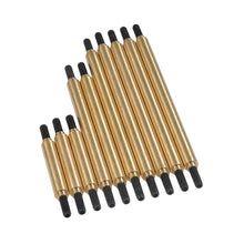 YEAHRUN 10pcs Metal Steering & Suspension Linkage Kit Upgrade for 1/10 RC Crawler TRAXXAS Trx-4