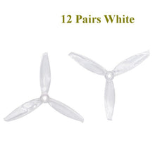 24PCS/12 Pairs Gemfan Windancer 5043 5x4.3 5 Inch 3-Blade Propeller M5 CW & CCW For RC FPV Racing Drone Spare Parts