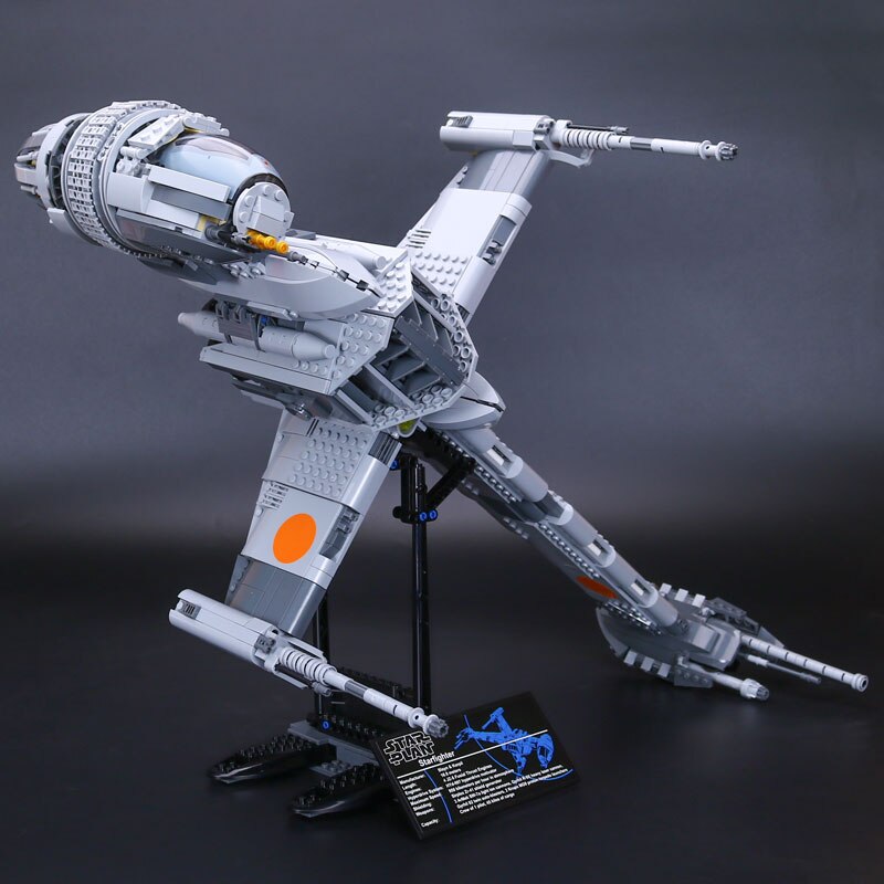 DHL 05045 Star series Wars Toys The 10227 B-wing Star fighter Set Assembly Kits Building Blocks Bricks Christmas Toys Kids Gifts