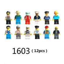 DIY Compatible Legoings Building blocks figurine miniature Profession Series star wars Model Building kits lote Toy for children