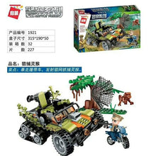 Forest Police Headquarters Mobile Fort Helicopter Model Assembling Bricks Building Blocks Kit DIY Toys Compatible Legoinglys