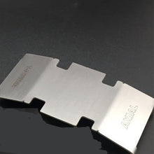 Stainless Steel Chassis Armor Protection Skid Plate for 1/10 RC Crawler Accessories TRX4 SCX10 II 90046/47 90059/60 F120BP ZXZ