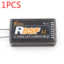 Corona 2.4G R8SF 8CH S-FHSS/FHSS compatible receiver Used for FUTABA S-FHSS T6j T6K T8J T10J 14SG 16SZ 18MZ 4PLS remote control