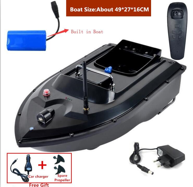 180Mins 500m RC Distacne Auto RC Remote Control Fishing Bait Boat Speedboat Fish Finder Ship Boat With EU charger US/UK Charger