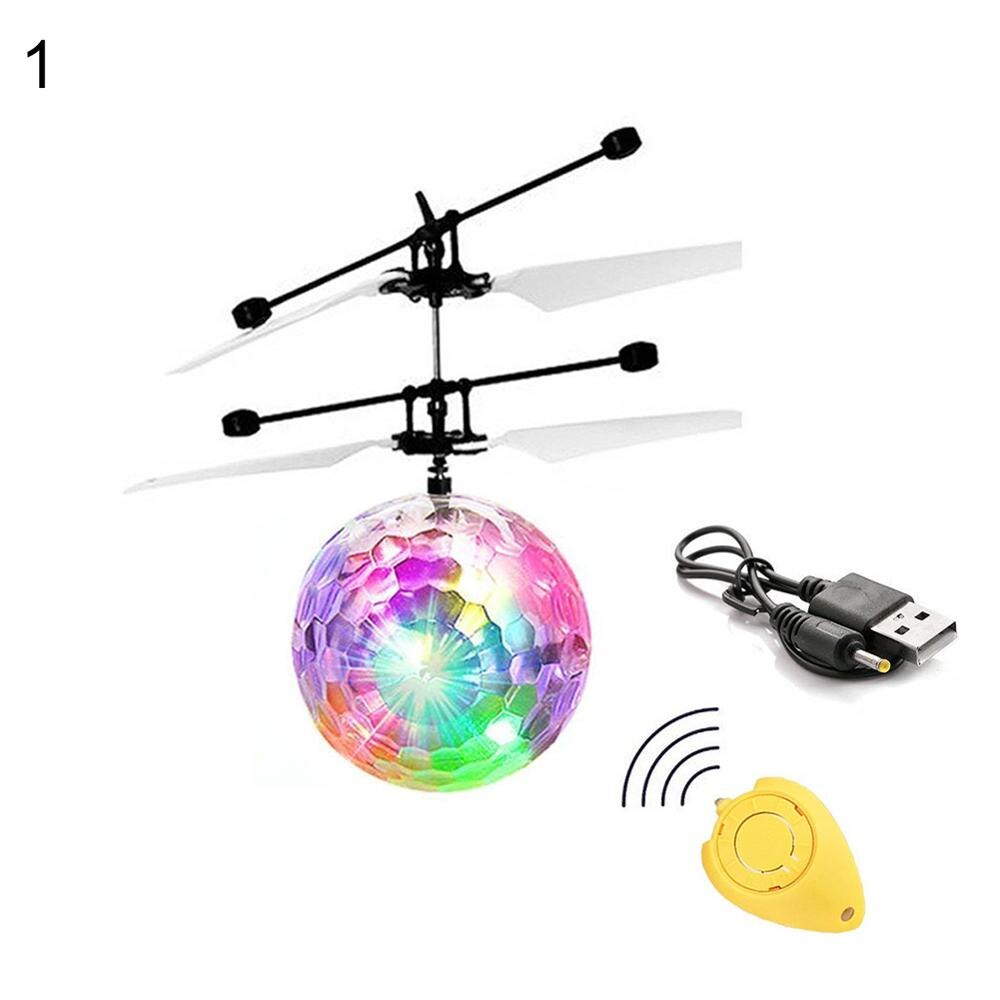 Electronic Aircraft Suspension Hand Sensing Obstacle Flying Robot Kids Toy Gift New