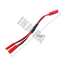 INJORA 1Pcs TRX4 ESC Battery JST Female Connector Y Cable for 1/10 RC Crawler Car Traxxas TRX-4 82046-4
