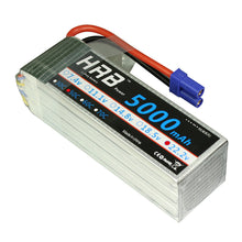 2pcs HRB 6S RC Lipo Battery 22.2V 5000mAh 50C 100C For Trex 700 800E tarot 650 Quadcopter Helicopter Multicopter Drone