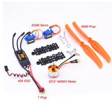 A2212 2212 2200KV / 1400KV Brushless Motor 30A / 40A / 40A BLheli ESC SG90 9G Micro Servo for RC Fixed Wing Plane Helicopter