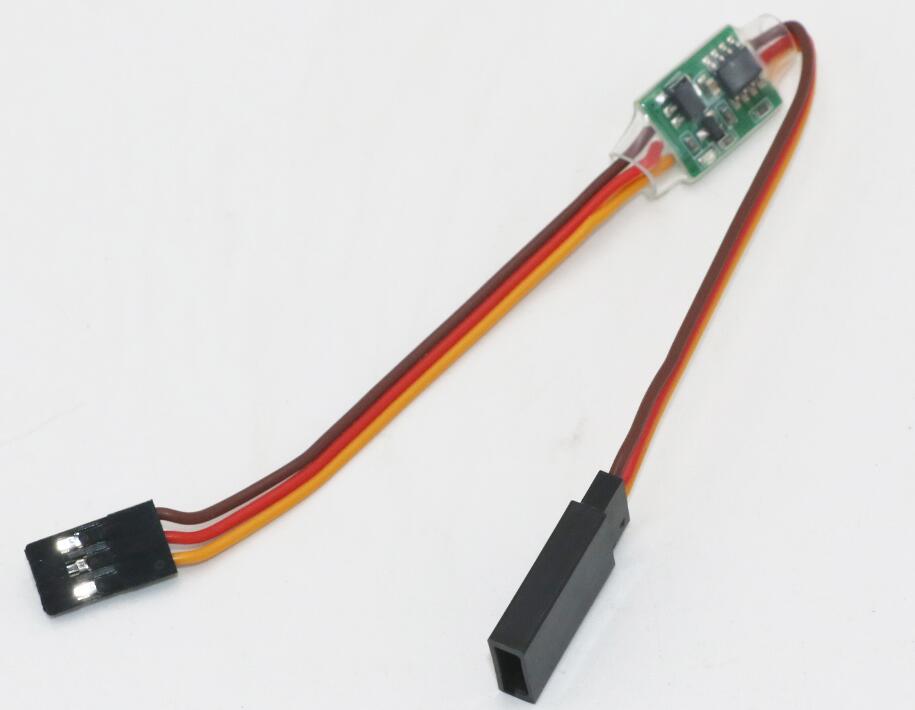5pcs/lot Universal 5~6V / 3.6V~24V Servo Signal Reverser For Rc Servo For JR Futaba Aeroplane V-Tail