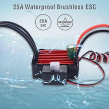 Waterproof 25A 35A 45A 60A 80A 120A 150A ESC Brushless Senseless Speed Controller for 1/8 1/10 1/12 1/20 RC Car