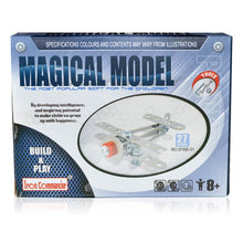 10 Types Magical Model Building Kit Construction Metal Assembly Set 3D Stainless Steel Block Toys For Boys Christmas Gift