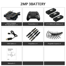 VISUO XS809S BATTLES SHARKS WIFI FPV Wide Angle Camera Foldable RC Drone Quadcopter VS Visuo XS809HW SX812 SG106 906 M69 M70
