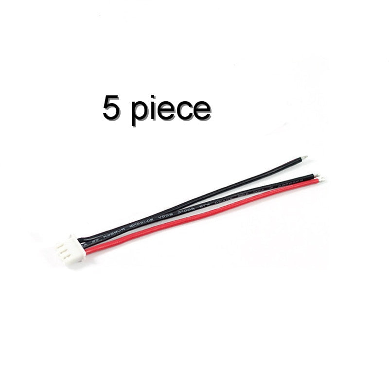 good quality 2s 3s 4s 5s 6s LiPo Battery Balance Charger Plug Line/Wire/Connector 22AWG 100mm JST-XH Balancer cable 5 pieces/lot