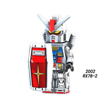 Single Sale Super Heroes Star Wars 2007 GUNDAM RX-78 AL Building Blocks Figure Bricks Toys kids gift Compatible Legoed Ninjaed
