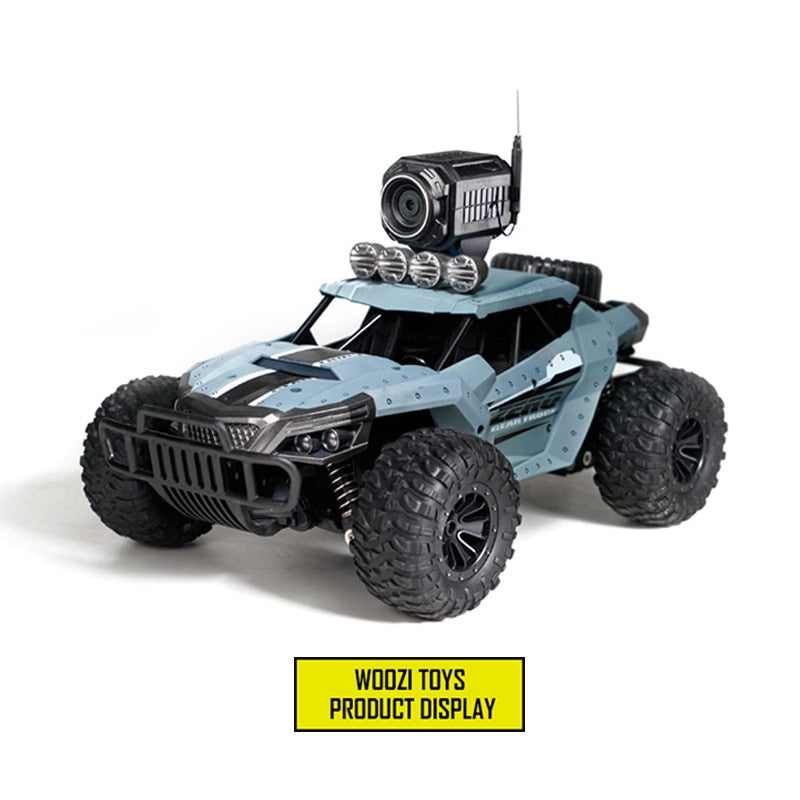 32Cm High-speed RC Rock Car with WIFI HD Camera Off-road Smart Vehicle Car Mobile Phone Control Car Model Racing Buggy Toy