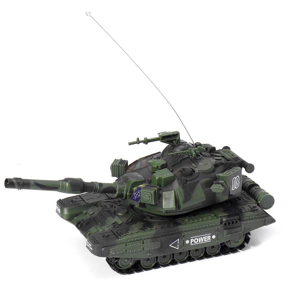 1:32 RC War Tank Tactical Vehicle Main Battle Military Remote Control Tank with Shoot Bullets Model Electronic Hobby Boy Toys