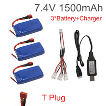 7.4V 1500mAh Lipo battery With USB Charger For FT009 RC Boat 12428 battery Lipo 2S 7.4 V 1500 mah 903462 2S JST SM T PLUG