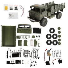 WPL B - 24 1:16 2.4G Mini Off-road RC Car Military Truck DIY Assembly Models