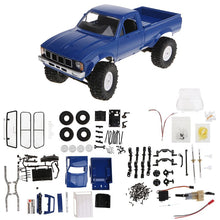 WPL C24 2.4G DIY RC Car KIT 4WD Remote Control Crawler Off-road Buggy Moving Machine Kids Toys