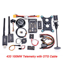 Pixhawk PX4 PIX 2.4.8 32 Bit Flight Controller + 433 / 915 Telemetry+M8N GPS+Minim OSD+PM+Safety Switch+Buzzer+PPM+I2C+ 4G SD