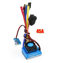 Waterproof 45A 60A 80A 120A Brushless ESC Electric Speed Controller Dust-proof for 1/8 1/10 1/12 RC Car Crawler RC Boat Part