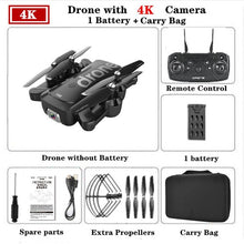 F88 Drone 4K WIFI FPV dual Camera Drone RC Quadcopter professional Optical Flow 18min Flight time Foldable dron VS kids zino pro