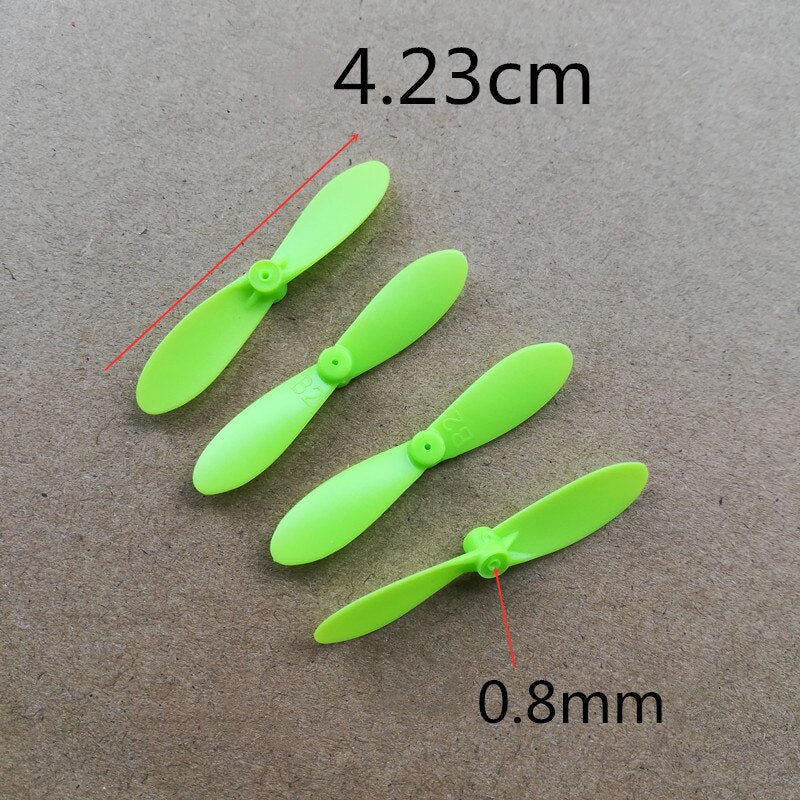 45mm 4.5cm 0.8mm 45*0.8mm 4.2cm Props Propeller Blades Rotors R/C Toys Drone Quadcopter Rc Spare Parts Accessories