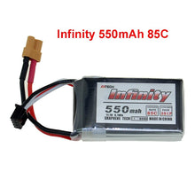 Infinity LiPo Lithium Battey 550/850/1300/1500/2200mAh 3S 11.1V 4S 14.8V 85C XT30 JST SY60 Plug For FPV Racing Drone Quadcopter