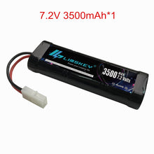 7.2V 5000mAh Ni-MH SC battery and 7.2v charger for RC toys tank car Airplane Helicopter With Tamiya Connectors 7.2 v battery