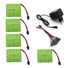4.8V 2400mAh Ni-MH Battery With 5 in 1 Charger For Remote Control Toys Lighting Electric Tool AA Group RC TOYS Battery Group