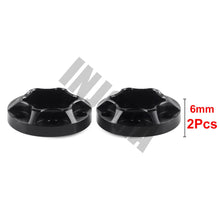 INJORA 2PCS Aluminum Alloy 12mm Wheel Hex Hub for 1/10 RC Crawler 1.9 2.2 Wheel Rim Axial SCX10 Traxxas TRX4 D90