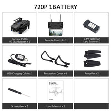 Eachine E520S GPS WIFI FPV With 4K/1080P HD Wide Angle Camera 16mins Flight Time Foldable RC Drone Quadcopter Kid Helicopters