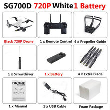 SG700D quadcopter dron drones with camera hd mini drone rc helicopter 4k toys profissional drohne com camera quadrocopter racing