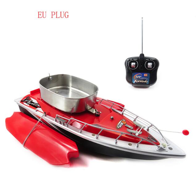 Flytec 2011-3 RC Boat Toys Fishing Bait Intelligent Wireless Electric Automatic Nesting Double Bin Silent Function Fishing Ship