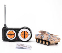 RC Toys Mini 4CH Remote Control Battle Tank Car RC Military Model Vehicle Electrict RC Tank Toys Christmas Gift for Kids