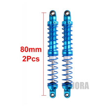 Oil Adjustable 80mm 90mm 100mm 110mm 120mm Metal Shock Absorber Damper for 1/10 RC Car Parts Truck Crawler Axial SCX10 TRX4 D90